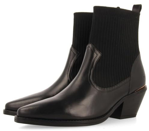 GIOSEPPO Botines Cowboy Tipo CALCETÍN TACÓN Piel TAPOLCA