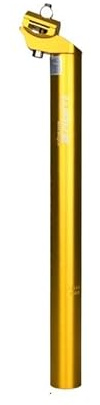 wanhaoaony SattelstüTze Gefedert 350mm Gold Fahrrad Sattelstütze Verdicktes Aluminium 28,6mm Faltrad Sattelstütze 27,2mm 31,6mm MTB Sattelstütze Radfahren Teile SattelstüTze (Color : Gold 31.6mm)