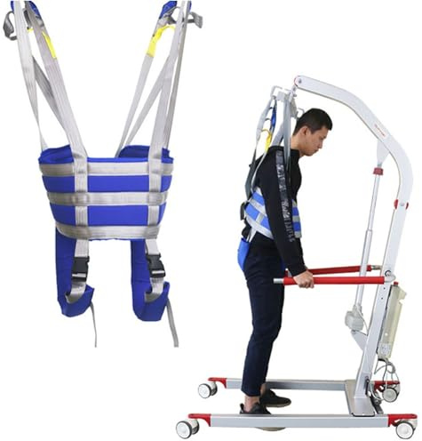ZHAOSJ Stehende Gehschlinge – patientenunterstützter Gehgurt – Rehabilitationshilfe, Gangtrainingsgerät – verstellbares Taillendesign – für behinderte Ganzkörperschlinge – maximale Belastung 330 lb M