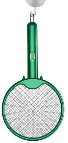 1 Juego de Raqueta exterminadora de Moscas: matamoscas eléctrico, Raqueta exterminadora de Insectos | Matamoscas eléctrico Recargable por USB, Trampa para, atrapamoscas para Moscas, matamos