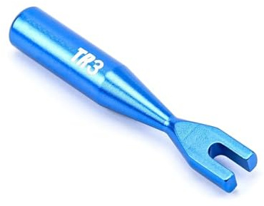 GTFRUQAS RC Disassembly Tool Aluminium Metal 3mm 4mm Turnbuckle Turner Wrench 4.1mm Header Gap For Rc Car Blue Black Upgrade Accessories(3mm)