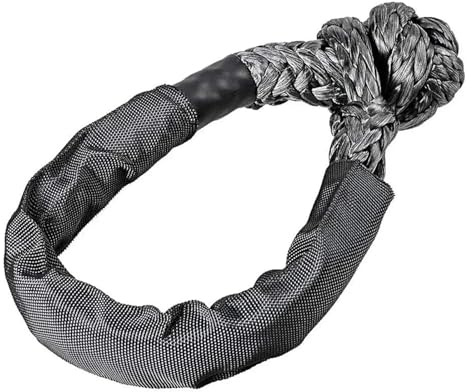 Cinta Remolque 1 Pieza de grillete Suave for Remolque, Cuerda sintética, Correa de Remolque Todoterreno, Bloque de Arranque for Coche averiado.