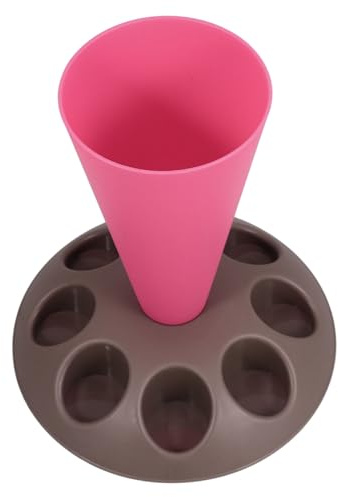 HEALLILY Support de poche à douille avec pour douille - Organiseur de poche à douille pour décoration de gâteaux - Design compact - Économie d'espace - Facile à nettoyer - Matériau PP