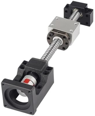 Vite a ricircolo di sfere CNC a movimento lineare Kit Vite A Sfere C7 Da 200-1200 Mm SFU2010 Con Dado+BF15+HM15-57+DSG20H+giunto(850mm)
