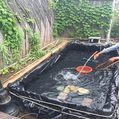 KIJyfgTR Premium-Teichfolie, 5 x 12 m, geeignet for Wasserspiele, Landschaftsbau und den Außenbereich