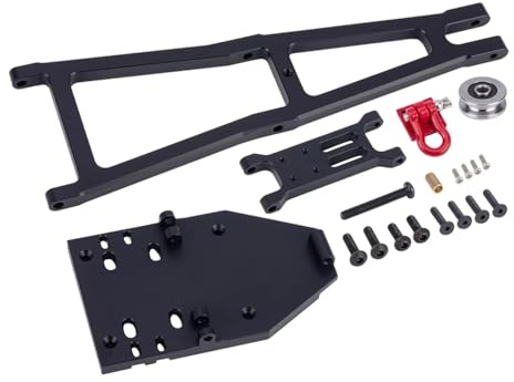 RC Modifications Spare Compatible With Axial For Capra For UTB Trail For Buggy 1/10 RC Crawler Upgrade Parts Aluminum Winch Truck Tow Truck Crane Arm Kit