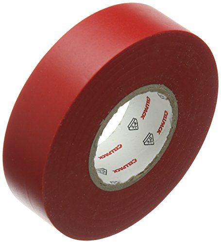 Cellpack 145800 128 0,15 – 19 – 25, Nastro D Elektrische Isolierung PVC, rot