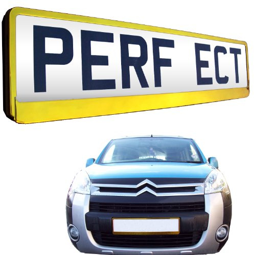 Marco para la placa de la matrícula de Taport®, soporte para el número de matrícula del coche
