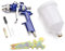 IPOTOOLS Pistola Pulverizadora Pintura HVLP H-827P Pistola Pintura Compresor - Sistema de Pistola de Pintar Profesional con Vaso de Plástico de 600 ml y Boquilla de Acero Inoxidable de 1,4 mm