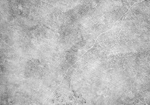 wandmotiv24 Fototapete Beton-optik grau - Grunge, XXL 400 x 280 cm - 8 Teile, Wanddeko, Wandbild, Wandtapete, Wand, Schwarz-weiss M0942