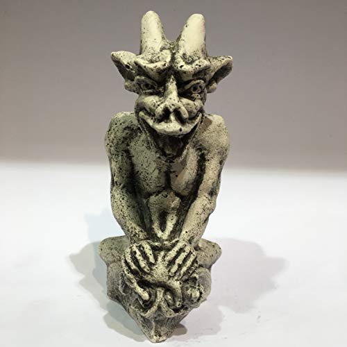 Vianaya Gargoyle de Paris Notre Dame – Modell Guetteur – Große Größe 15 x 9 x 9 cm – Material Platre – Qualität Frankreich