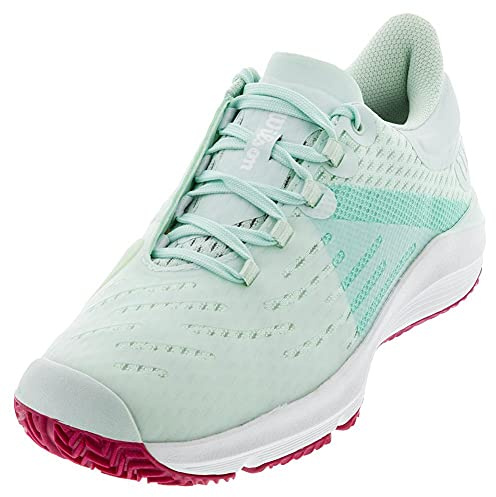 Wilson Unisex barn KAOS 3.0 Jr Girls tennisskor, Lugnande hav vit sangria, 39 EU