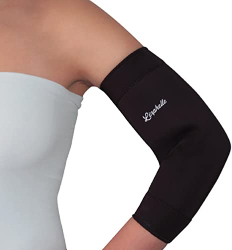 Linphelle Coverpicc vattentätt långt vattentätt neoprenskydd för armkatetrar, duschskydd, perfekt för spikar, blodsockermätare, svart, XL