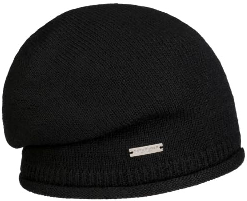 Seeberger Dovera Headsock Beanie Strickmütze Damenmütze Damen - Oversize Winter Herbst-Winter