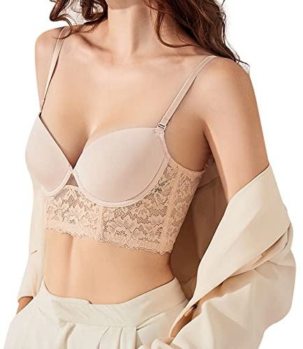 Cocila 2024 Angebote Taschen Unsichtbarer Push Up BH Glammering Premium Wireless Shaper Bra Rueckenfreier BH Body BH Vorderverschluss Große Größen Bügel Meine Bestellungen