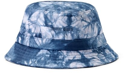 Johnny Urban Fischerhut Herren & Damen Blau - Gill - Anglerhut für Sommer Festival Urlaub - Stylischer Bucket Hat aus Baumwolle - Hut mit eingenähtem Schweißband