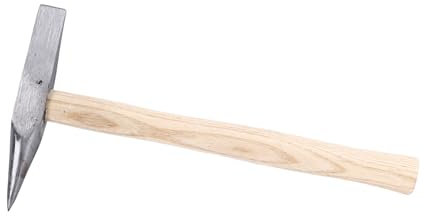 Marteau de Forgeron à Double Croix en Acier Inoxydable, Manche en Bois, Marteau de Forgeron pour Projets de Travail des Métaux