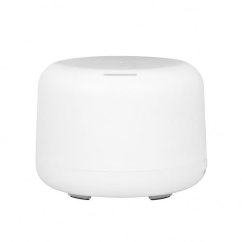 500ml Smart Ultrasonic Essential Oil Diffuser & Humidifier – Cool Mist, Auto Humidity Sensor, 7-Color LED Night Light, Remote Control, for Bedroom, Office
