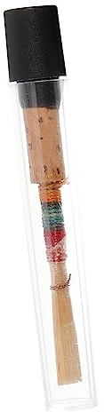 VICASKY Oboenrohrblatt C-ton aus Natürlichem Schilf und Kupfer Leicht zu Montieren Bequem zu Nutzen Oboenzubehör für Aufführungen Zufällige Farbe