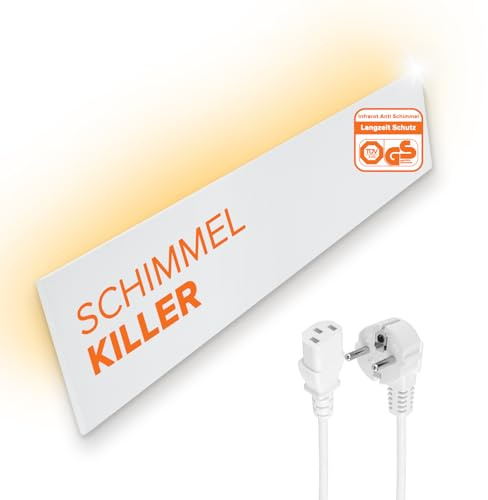 Infrarot Anti Schimmel Heizung – Schimmelentferner ohne Chemie – Alternative zu Schimmelspray & Schimmelfarbe – Für Wand & Bad – Bekämpft Schimmel am Ursprung - Xnature XN-IC60 BASISMODUL