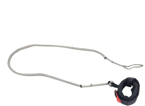 Cuerda de esquí acuático, cuerda de remolque para barco, arnés de mano, cable portátil, correa de muñeca de actividad al aire libre para wakeboard, esquí acuático y rodillera
