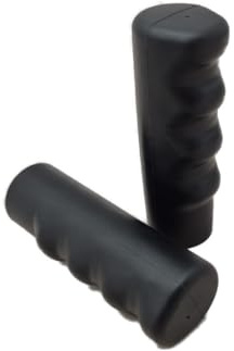 2X Ersatzgriff Griff Muldengriff Schubkarre Sackkarre Stange Rohr 33 mm Schwarz