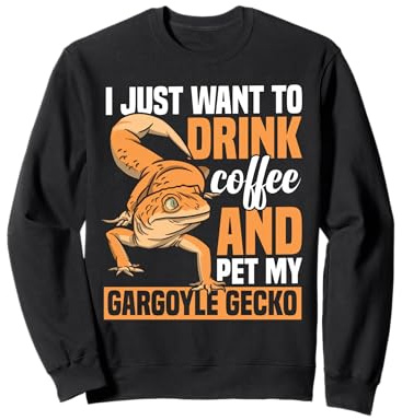 Gargoyle Gecko Reptile Lover | Funny Lizard Pet Owner Sweatshirt