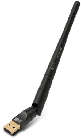 USB Bluetooth 6.0, Adattatore Bluetooth per PC, Chiavetta Bluetooth per PC | Plug & Play, Multi-Directional Antenna, Compatibile con Windows 11/10/8.1/7, per Desktop, Laptop