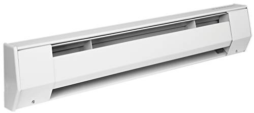 KING 3K1207-BW K Series Baseboard Heater, 3' / 750W / 120V, Bright White