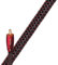 AudioQuest 1.5m Coax Cinnamon - Cavo coassiale da 1,5 m, connettore maschio/connettore maschio, oro, nero, 75 Ω, 1 pezzo