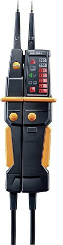 Testo 750-2 LED Spannungsprüfer, 690V ac/dc max. Durchgangsprüfung Batterie CAT III, CAT IV