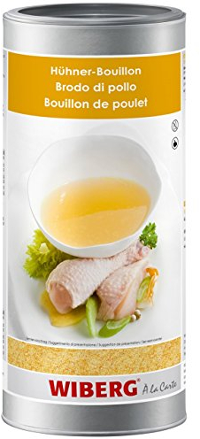 WIBERG Hühner-Bouillon – Aromatische Hühnerbrühe und vielseitige Würze für Eintöpfe, Suppen, Soßen und Geflügel-Gerichte, 1 kg