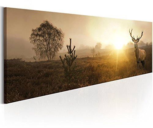 murando - Leinwandbild Panoramabild, 150x50 cm, 1-teilig, Schlafzimmer | Hochwertige Leinwand, sofort aufhängbar, ideal fürs Wohn- oder Schlafzimmer, wasserfest und lichtecht, langlebig, stilvoll