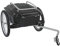 M-Wave Stalwart Carry Box Gepäckanhänger mit Hartschalenbox, Fahrradanhänger, Lastenanhänger, Transportanhänger, Gepäckanhänger, Tragkraft 25 kg, Schwarz