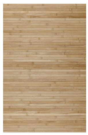 STORESDECO Alfombra de bambú Natural Antideslizante sin Bordes y Resistente a la Humedad. Ecológica, Antimanchas, Elegante y fácil de Limpiar diseño Natural 140x200 cm