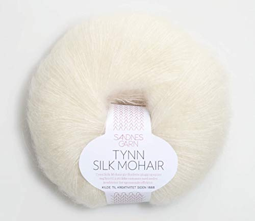 Sandnes Garn Tynn Silk Mohair col.1012 natural ca.212 m 25 g