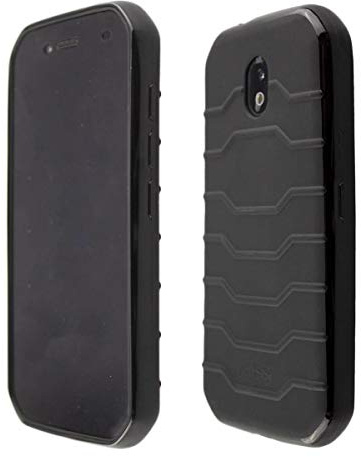 caseroxx TPU-Hülle für Cat S42 / S42 H+, schwarz | Flexible TPU-Hülle, passgenau und griffig, schützt vor Stößen, Kratzern und Staub, aus TPU