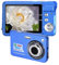 Digitalkamera für Teenager, 4K 48MP Ultra HD Point and Shoot Kamera, 2,7 Zoll LCD Wiederaufladbare Studenten-Kompaktkamera mit 8-fachem Digitalzoom, Vlogging-Kameras, (Blau)