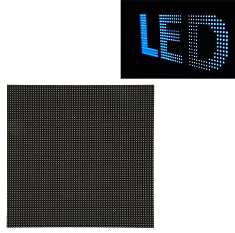 RGB LED Matrix Panel, LED Schilder mit 64 × 64 Punkten, Unterstützung Mehrerer LED Display Kombinationen, LED Matrix Panel mit Einstellbarer Helligkeit für Store Car Bar Hotel