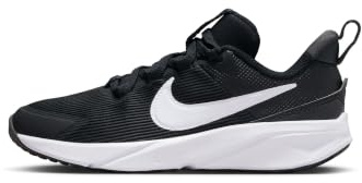 Nike DX7614-001 Nike Star Runner 4 NN (PS) Hombre Black/White-Anthracite EU 28