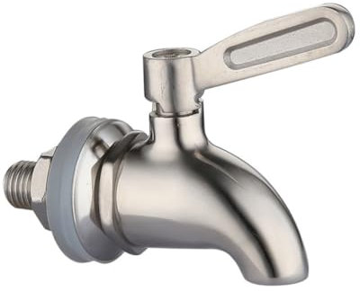 FELTECHELECTR Wasserhahn Für Weinfass Aus Edelstahl Weinfass Auslaufventil Ventil Wasserhahn Praktisch Für Haushalt Bar Hotel Restaurant