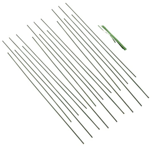 FONDOTIN 20pièces Tuteurs pour Plantes Pot Support pour Orchidées Tiges De Fixation Accessoire De Jardin pour Plantes Intérieur Et Extérieur