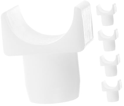 YOSADIER 5Pcs Wheelchair Seat Rail Guides Lightweight Supports Blocks Fit for Transport Chairs Mobility Scooter Accessories