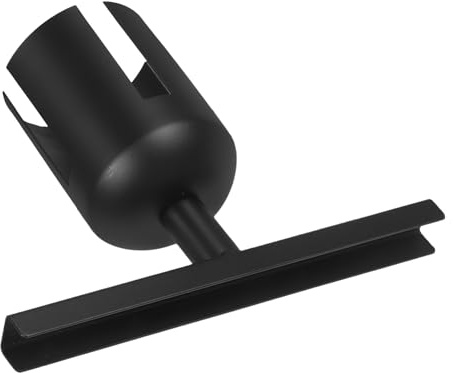 CATIEBYE Stainless Steel Stanchion Sign Holder with Display Clip for Airport Queue Barrier, Portrait Crowd Control Poster Frame for Retail and Event Signage