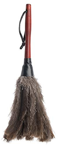 Redecker Straußenfeder-Staubwedel mit Buchenholzgriff, 35 cm