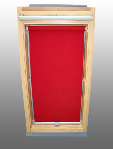 Abdunkelungsrollo Rollo für Velux DG/RG-EP VL,VG,VX 043 weinrot