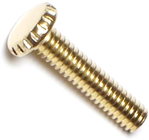 Hard-to-Find Fastener 014973165666 Knurled Head Screws, 8-32 x 3/4, Piece-25