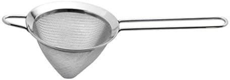Weis Spitzsieb fein Ø 10 cm Edelstahl Silber, Maße: 25cm x 10cm x 6cm, 15610
