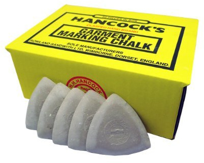 Marking Chalk - 50 x White Hancocks Tailors Fabric Marking Chalks