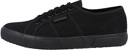 Superga Unisex Cotu Classic Trainers Trainers, Total Black, 4 UK